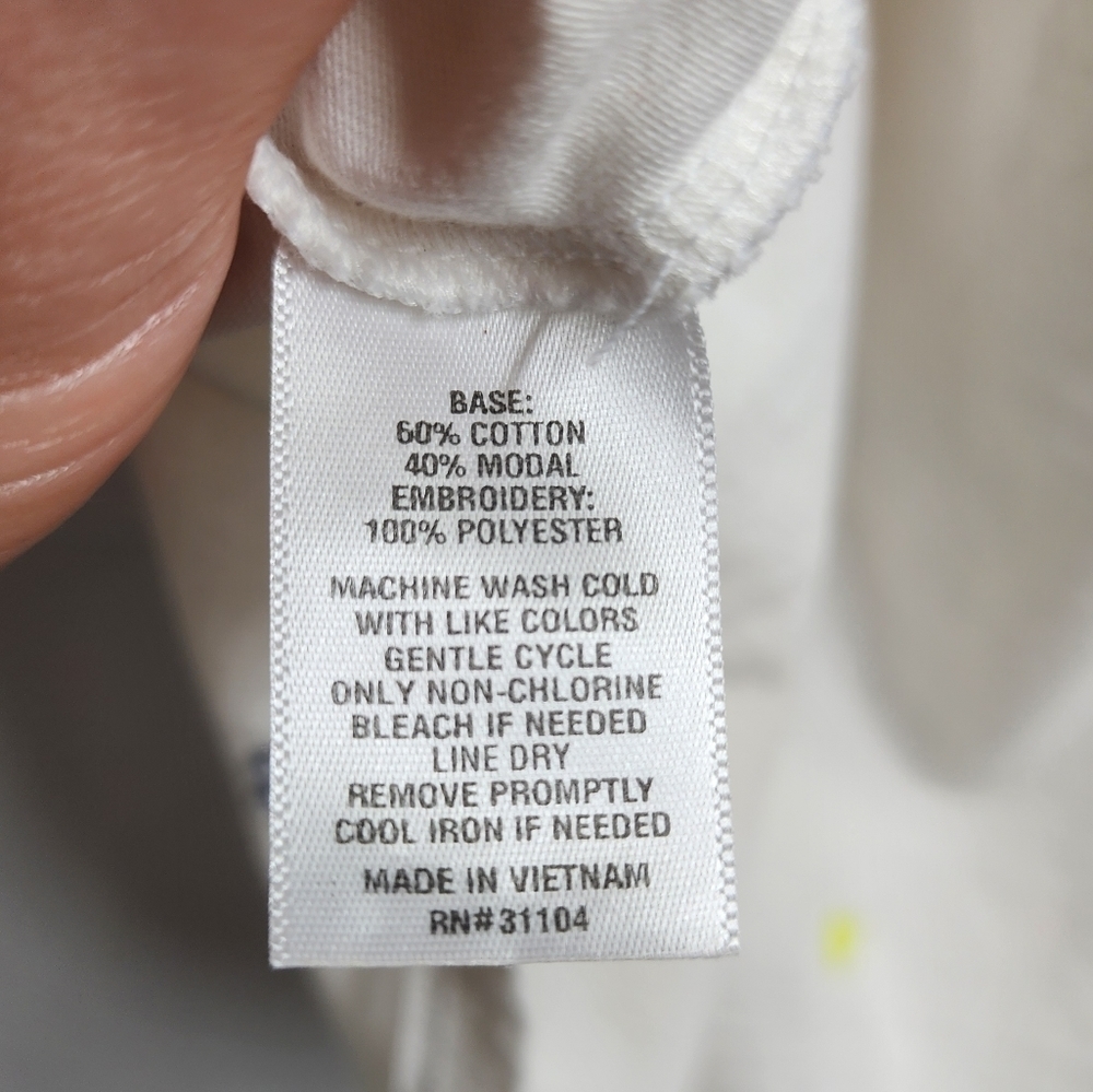 Crown & Ivy Embroidered Long Sleeve Top​ - Picture 7 of 8